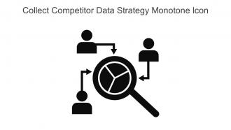 Collect Competitor Data Strategy Monotone Icon In Powerpoint Pptx Png And Editable Eps Format