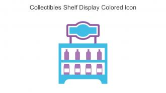 Collectibles Shelf Display Colored Icon In Powerpoint Pptx Png And Editable Eps Format