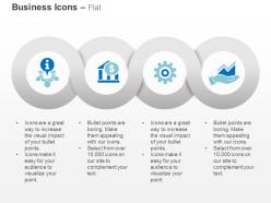 Collecting information financial banking operations growth graph ppt icons graphics