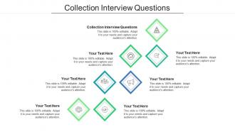 Collection interview questions ppt powerpoint presentation inspiration design ideas cpb