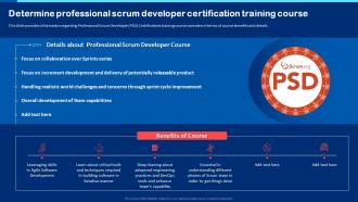 Collection Of Scrum Certificates Determine Professional Scrum Developer Certification Training Course