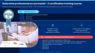 Collection Of Scrum Certificates Determine Professional Scrum Master 3 Certification Training Course