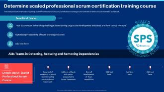 Collection Of Scrum Certificates Determine Scaled Professional Scrum Certification Training Course