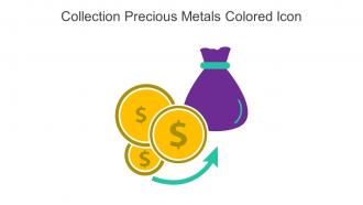 Collection Precious Metals Colored Icon In Powerpoint Pptx Png And Editable Eps Format