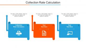 Collection Rate Calculation Ppt Powerpoint Presentation Slides Introduction Cpb