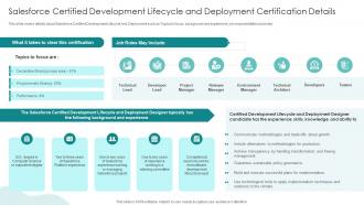Collection Salesforce Certified Development Lifecycle IT Professionals Certification