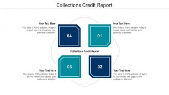 Collections credit report ppt powerpoint presentation styles designs download cpb