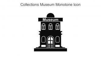Collections Museum Monotone Icon In Powerpoint Pptx Png And Editable Eps Format
