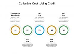 Collective cost using credit ppt powerpoint presentation pictures diagrams cpb