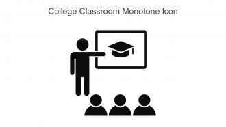 College Classroom Monotone Icon In Powerpoint Pptx Png And Editable Eps Format