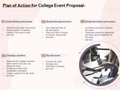 College event proposal powerpoint presentation slides