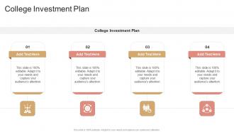 College Investment Plan In Powerpoint And Google Slides Cpb