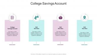 College Savings Account In Powerpoint And Google Slides Cpb