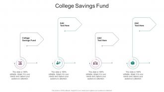 College Savings Fund In Powerpoint And Google Slides Cpb