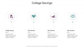 College Savings In Powerpoint And Google Slides Cpb