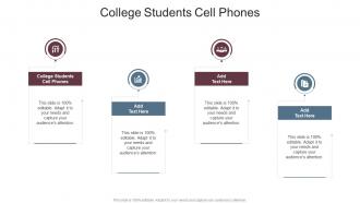 College Students Cell Phones In Powerpoint And Google Slides Cpb