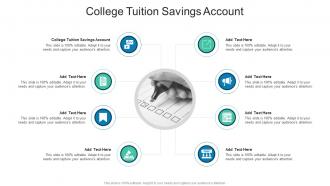 College Tuition Savings Account In Powerpoint And Google Slides Cpb