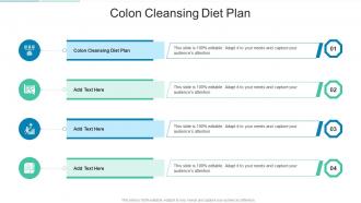 Colon Cleansing Diet Plan In Powerpoint And Google Slides Cpb