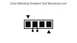 Color Blending Gradient Tool Monotone Icon In Powerpoint Pptx Png And Editable Eps Format