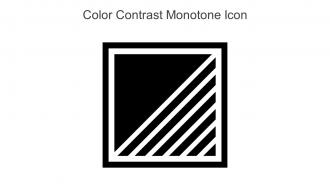 Color Contrast Monotone Icon In Powerpoint Pptx Png And Editable Eps Format