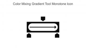 Color Mixing Gradient Tool Monotone Icon In Powerpoint Pptx Png And Editable Eps Format
