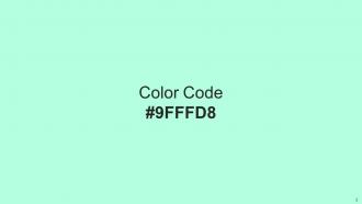 Color Palette With Five Shade Aquamarine Algae Green Silver Tree Smalt Blue Burnham Graphical Downloadable