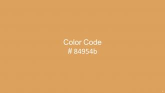 Color Palette With Five Shade Asparagus Pine Glade Albescent White Di Serria Bourbon Analytical Attractive