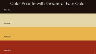 Color Palette With Five Shade Asphalt Hampton Ronchi Tabasco