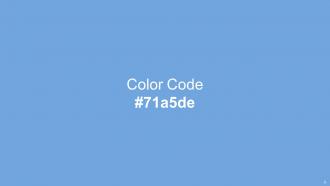 Color Palette With Five Shade Athens Gray Link Water Spindle Cornflower Havelock Blue Slides Graphical