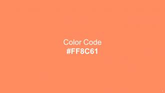 Color Palette With Five Shade Atomic Tangerine Salmon Charm Cannon Pink Eggplant