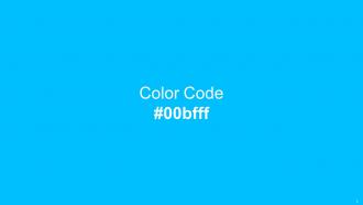 Color Palette With Five Shade Azure Radiance Cerulean Cyan Aqua Cyan Aqua Cyan Aqua Engaging Editable