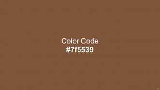 Color Palette With Five Shade Bizarre Hampton Brandy Teak Ironstone Editable Pre-designed