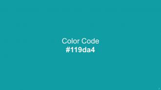 Color Palette With Five Shade Black Blue Chill Surfie Green Eden Celeste