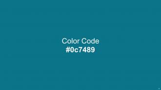 Color Palette With Five Shade Black Blue Chill Surfie Green Eden Celeste