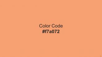 Color Palette With Five Shade Blue Chill Periglacial Blue Double Colonial White Sandy Brown Neon Carrot Visual Template