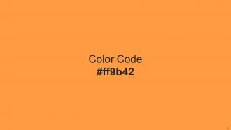 Color Palette With Five Shade Blue Chill Periglacial Blue Double Colonial White Sandy Brown Neon Carrot Appealing Template