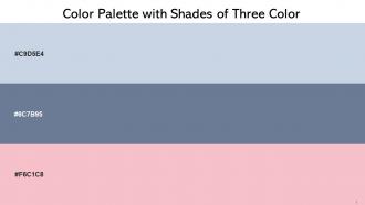 Color Palette With Five Shade Botticelli Lynch Azalea