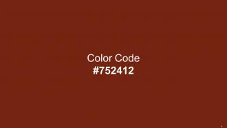 Color Palette With Five Shade Brown Pod Cioccolato Pueblo Old Brick Roof Terracotta Editable Impactful