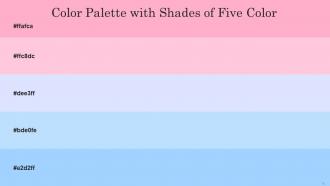 Color Palette With Five Shade Carnation Pink Pastel Pink Titan Whit French Pass Anakiwa