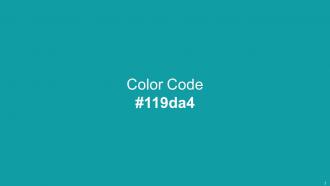 Color Palette With Five Shade Celeste Blue Chill Surfie Green Eden Black Customizable Analytical