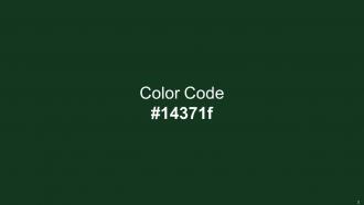 Color Palette With Five Shade Celtic Fern Green Fire Bush Orange Roughy Cognac Professional Researched