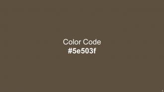 Color Palette With Five Shade Cod Gray Ebony Clay Pearl Bush Indian Khaki Kabul