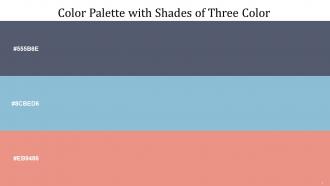 Color Palette With Five Shade Comet Half Baked Tonys Pink