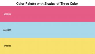 Color Palette With Five Shade Cranberry Regent St Blue Portica