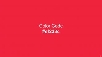 Color Palette With Five Shade Ebony Clay Bali Hai Aqua Haze Crimson Monza Appealing Impactful
