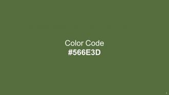 Color Palette With Five Shade Ecstasy Tree Poppy Husk Chalet Green Deep Sea Green