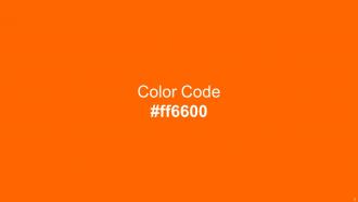 Color Palette With Five Shade Electric Violet Medium Purple Blaze Orange Web Orange Black