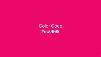 Color Palette With Five Shade Electric Violet Razzmatazz Scarlet Tango Selective Yellow