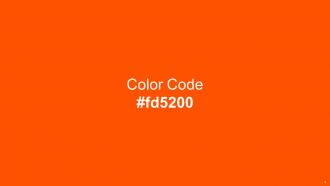 Color Palette With Five Shade Fire Orange International Orange Robins Egg Blue Cyan Aqua