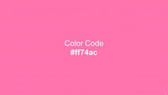 Color Palette With Five Shade Hot Pink Carnation Pink White Macaroni And Cheese Atomic Tangerine Designed Informative